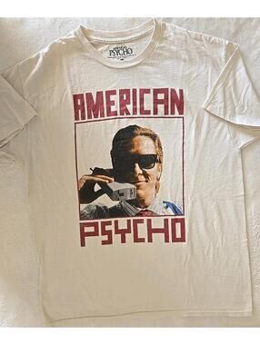 American Psycho T Shirt Size Large Rare Find!
